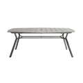 Modern Outdoor Folding Table with Durable Aluminum Frame